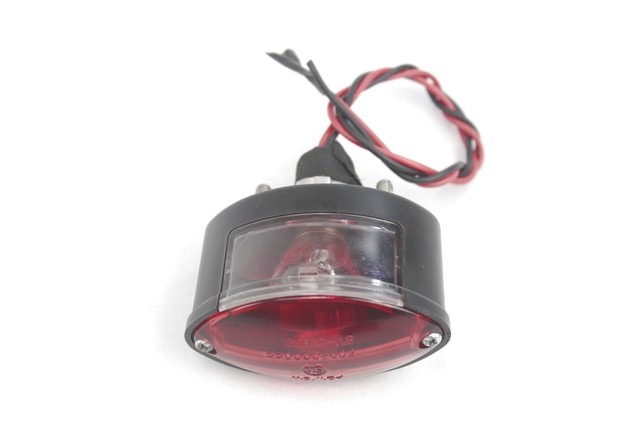 FARO POSTERIORE LUCE TARGA TAILLIGHT PER MOTO UNIVERSALE CUSTOM SENZA CONNETTORE