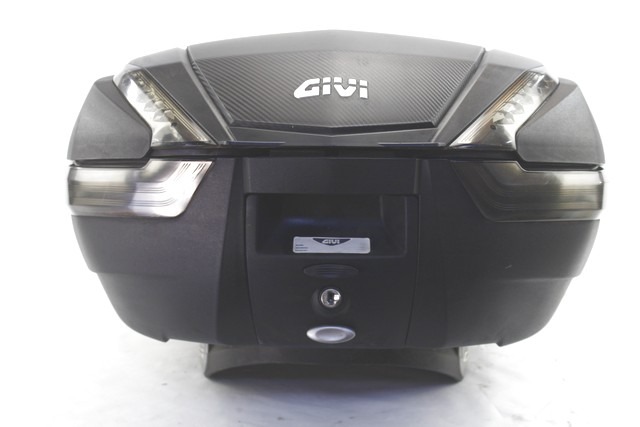 BAULETTO TOP CASE GIVI V47NN TECH MONOKEY SYSTEM REAR BOX LEGGERI GRAFFI SENZA CHIAVI CILINDRETTO DA SOSTITUIRE