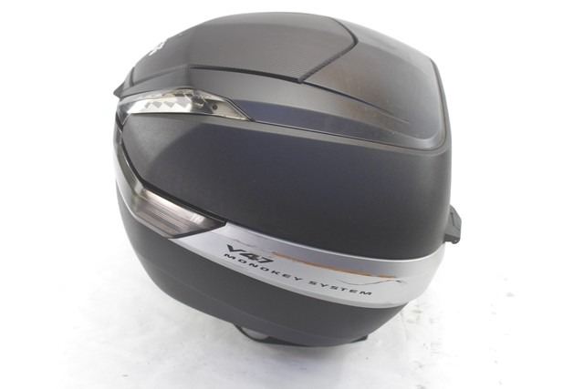 BAULETTO TOP CASE GIVI V47NN TECH MONOKEY SYSTEM REAR BOX LEGGERI GRAFFI SENZA CHIAVI CILINDRETTO DA SOSTITUIRE