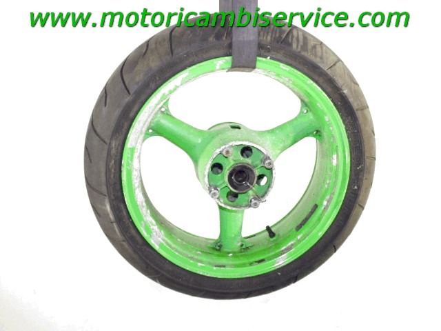 CERCHIO RUOTA POSTERIORE KAWASAKI NINJA 600 ZX-6R 1995 - 2002 410731659CJ REAR WHEEL DA RIVERNICIARE PNEUATICO DA SOSTITUIRE 