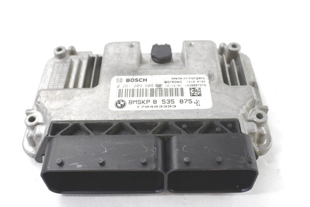 BMW F 800 GT 46517678665 13618535875 TELAIO CON DOCUMENTI E KIT CHIAVE ECU K71 11 - 19 FRAME WITH ECU KEY KIT BLOCCHETTO ACCENSIONE DANNEGGIATO