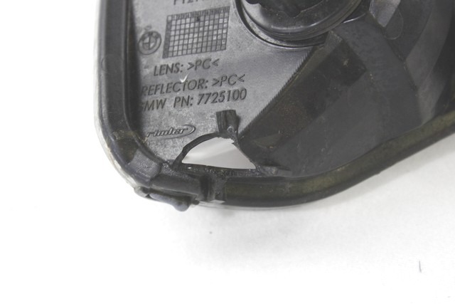 BMW C 600 SPORT 63137725099 63137725100 COPPIA FRECCE ANTERIORI DANNEGGIATE K18 11 - 15 FRONT FLASHERS DAMAGED