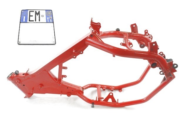 BETA RR 125 4T MOTARD 021310508026 TELAIO CON DOCUMENTI 18 - 21 FRAME WITH DOCUMENTS STORTO 