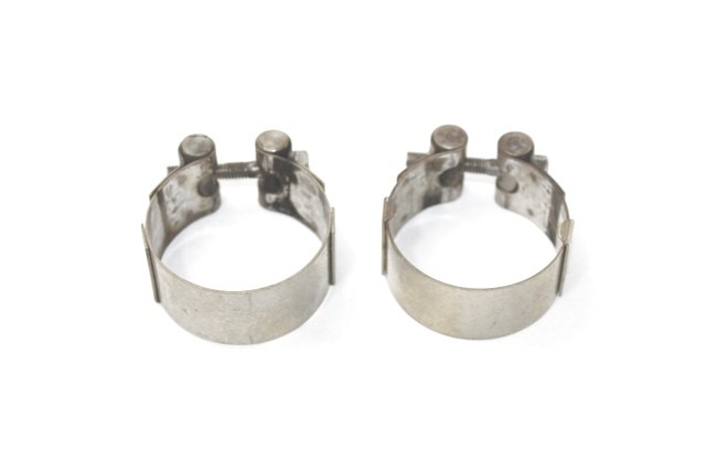 MOTO GUZZI NORGE 850 976522 976523 FASCETTE COLLETTORI DI SCARICO 07 - 11 EXHAUST MANIFOLD CLAMPS