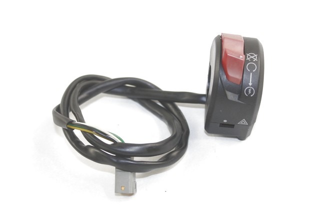 DUCATI MONSTER 797 65010251C DEVIOLUCI COMMUTATORE DESTRA 17 - 18 RIGHT HANDLEBAR SWITCH PULSANTE QUATTRO FRECCE DANEGGIATO