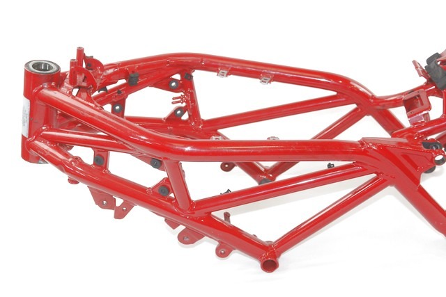 DUCATI MONSTER 797 47018031CA TELAIO CON DOCUMENTI 17 - 18 FRAME WITH DOCUMENTS DANNEGGIATO STORTO 