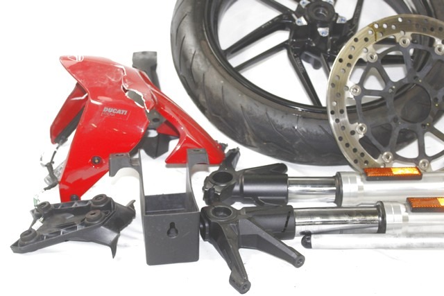 DUCATI MONSTER 797 SET PARTI DANNEGGIATE INCIDENTATE 17 - 18 CRASHED PARTS