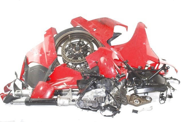 HONDA VFR 800 F SET PARTI DANNEGGIATE INCIDENTATE RC97 14 - 16 CRASHED PARTS 