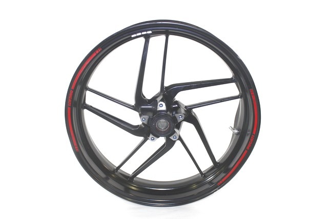 DUCATI MULTISTRADA 1200 50121631AT CERCHIO RUOTA ANTERIORE 17X.350 13 - 14 FRONT WHEEL STORTO CON AMMACCATURE