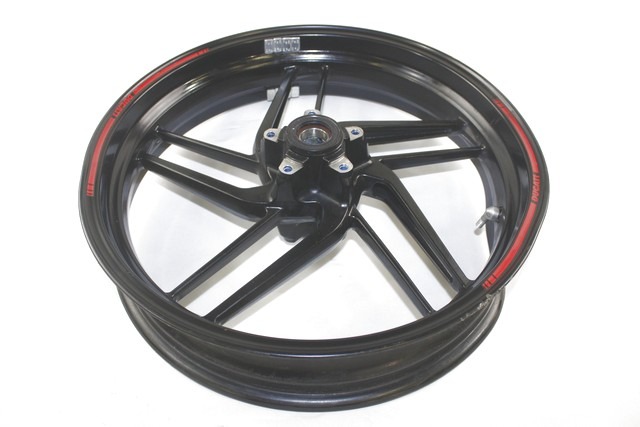 DUCATI MULTISTRADA 1200 50121631AT CERCHIO RUOTA ANTERIORE 17X.350 13 - 14 FRONT WHEEL STORTO CON AMMACCATURE