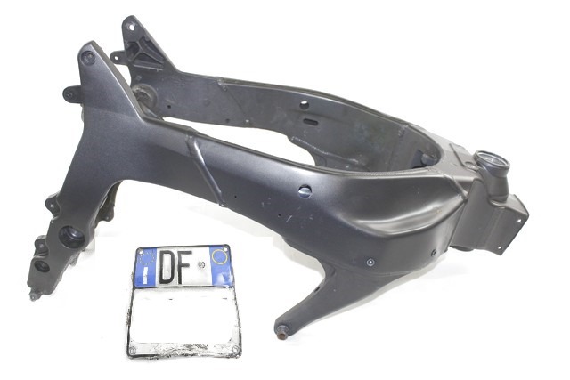 KAWASAKI NINJA ZX-6R 32160025018R TELAIO CON DOCUENTI 07 - 08 FRAME WITH DOCUMENTS TARGA CON AMMACCATURE