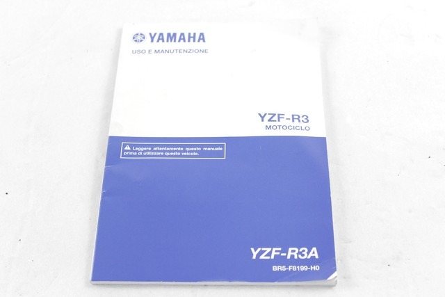 YAMAHA YZF R3 BR5F8199H000 MANUALE USO E MANUTENZIONE 15 - 18 OWNER'S MANUAL