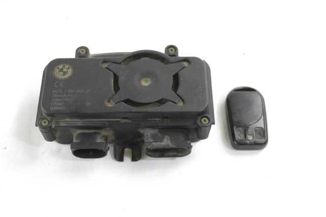 BMW K 1200 S 65757697695 CENTRALINA ALLARME ANTIFURTO K40 03 - 08 DWA CONTROL UNIT SEGNI DI USURA PICCOLA CREPA