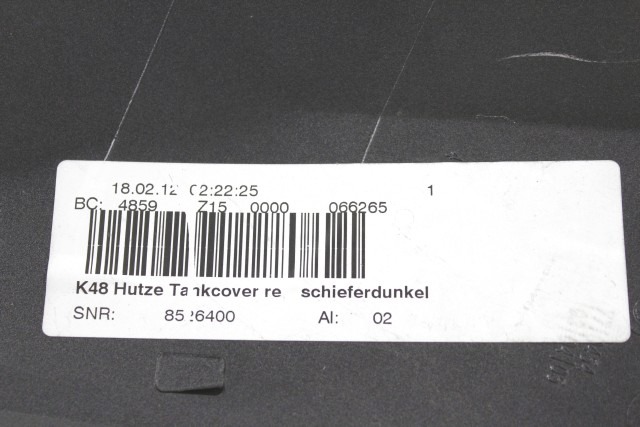 BMW K 1600 GT 46638526866 CARENA SERBATOIO DESTRA SUPERIORE K48 10 - 16 RIGHT TANK UPPER FAIRNG 46637727446 