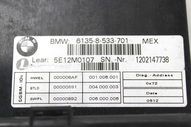 BMW K 1600 GT 61358533701 CENTRALINA MODULO BASICO K48 10 - 16 BASIC MODULE