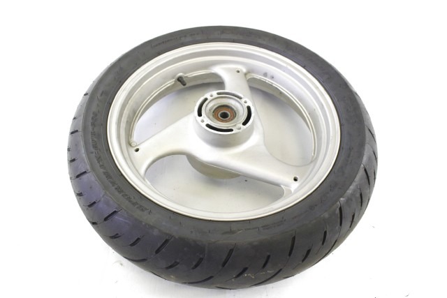 SUZUKI GSF 400 BANDIT 6411110D00 CERCHIO RUOTA POSTERIORE 17X4.00 91 - 97 REAR WHEEL PNEUMATICO 100% BULLONE DA RIMUOVERE