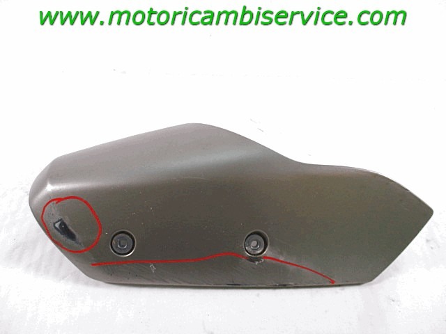 RIVESTIMENTO SILENZIATORE TERMINALE BMW C 650 GT (2011-2015) 18518525704 DANNEGGIATA