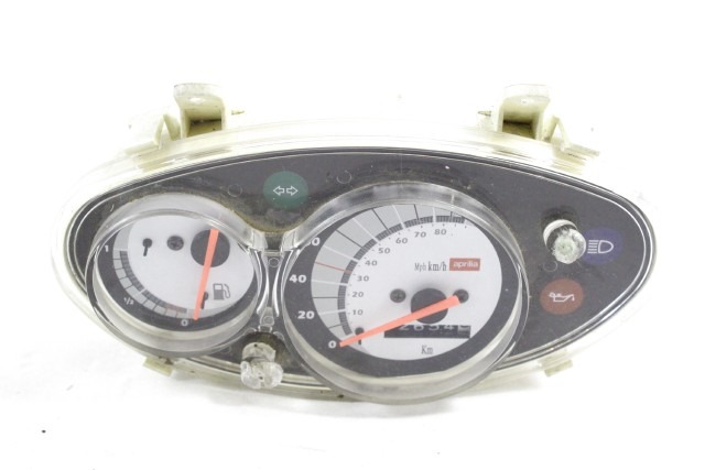 APRILIA SPORTCITY ONE 125 642119 STRUMENTAZIONE 08 - 12 SPEEDOMETER VETRO DANNEGGIATO