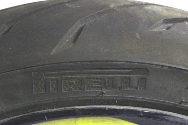 APRILIA DORSODURO 750 860694 CERCHIO RUOTA POSTERIORE 17X6.0 09 - 14 REAR WHEEL PICCOLI GRAFFI PNEUMATICO OK