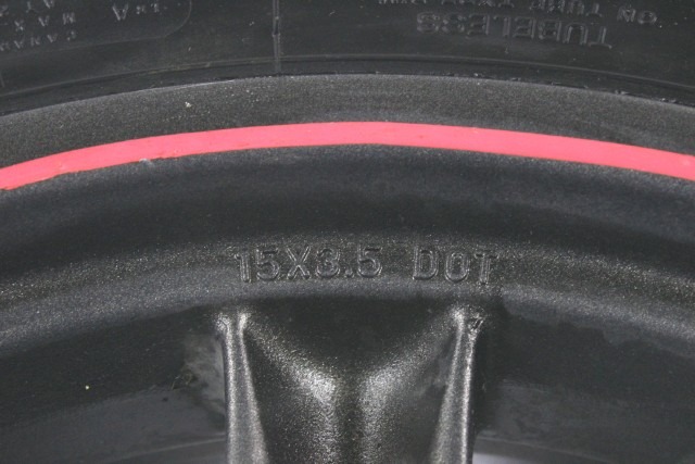 KYMCO XCITING 500 R 44650LBA2305 CERCHIO RUOTA ANTERIORE 15X3.50 07 - 14 FRONT WHEEL 