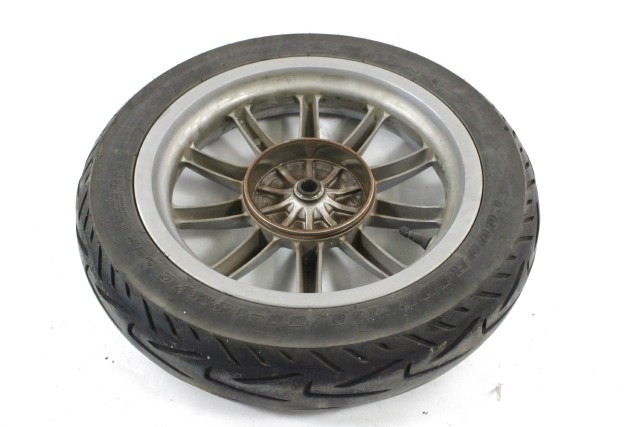 PIAGGIO LIBERTY 125 56477R CERCHIO RUOTA PSOTERIORE 14X2.75 03 - 13 REAR WHEEL LEGGERI SEGNI DI USURA