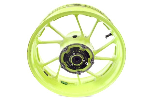 YAMAHA MT-07 2DR2533800 CERCHIO RUOTA POSTERIORE 17X5.50 RM17 17 - 18 REAR WHEEL SEGNI DI USURA