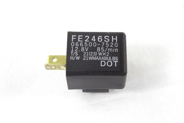 SUZUKI GSX S 1000 F 3861006F11 RELE FRECCE FE246SH WDG0 17 - 20 FLASHERS RELAY 0665007520 3861006F10