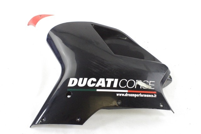 DUCATI 848 EVO CORSE 48012601AH CARENA SINISTRA 11 - 13 LEFT BODY FAIRING CON GRAFFI