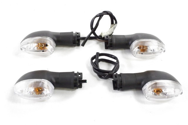 YAMAHA MT-07 SET FRECCE INDICATORI ORIGINALI RM18 19 - 20 FLASHERS LIGHTS CABLAGGI TAGLIATI