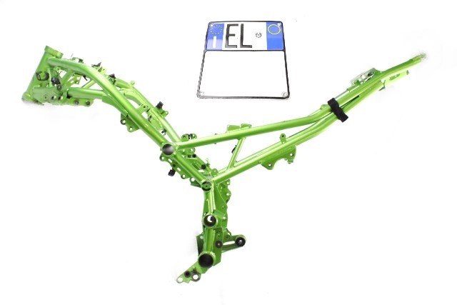 KAWASAKI Z 900 32160183354S TELAIO CON DOCUMENTI ZR900B 17 - 19 FRAME WITH DOCUMENTS 32160084354S 32160095754S 32160100854S