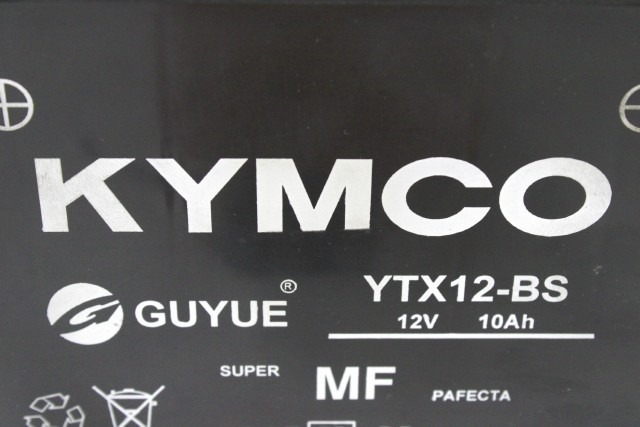 BATTERIA MOTO SCOOTER KYMCO YTX12-BS 12V 10AH BATTERY