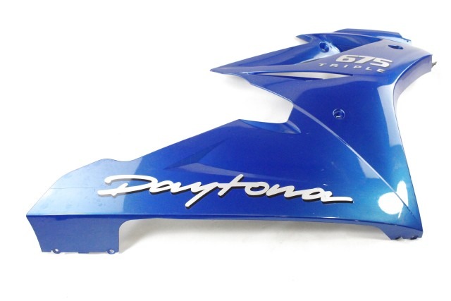 TRIUMPH DAYTONA 675 T2307542 CARENA ANTERIORE DESTRA 06 - 08 RIGHT BODY FAIRING LEGGERI SEGNI DI USURA T2307530 