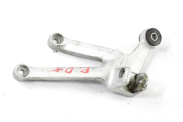 APRILIA RSV TUONO 1000 R AP8154071 STAFFA PEDANA POSTERIORE SINISTRA 06 - 10 REAR LEFT FOOTREST HOLDER CON GRAFFIO AP8145047