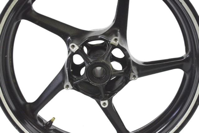 YAMAHA FZ1 5VY251680098 CERCHIO RUOTA ANTERIORE 17X3.50 06 - 16 FRONT WHEEL LEGGERMENTE STORTO 