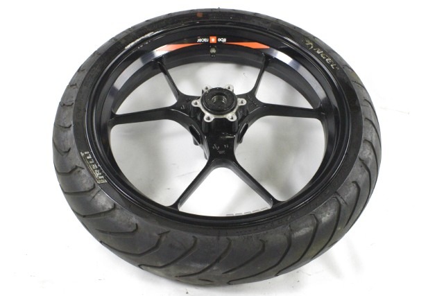 APRILIA SHIVER 900 896754 CERCHIO RUOTA ANTERIORE 17X3.5 17 - 20 FRONT WHEEL STORTO PNEUMATICO OK