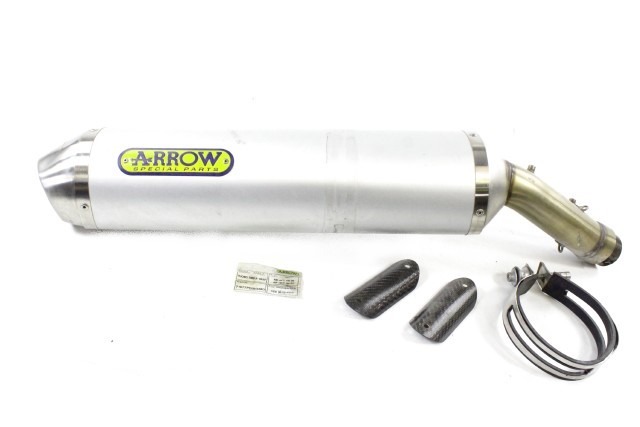 APRILIA RSV TUONO 1000 R 71677AO SILENZIATORE TERMINALE ARROW DESTRA OMOLOGATO 06 - 10 RIGHT SILENCER LEGGERA AMMACCATURA