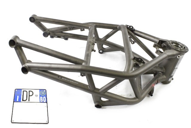 MV AGUSTA BRUTALE 1090 RR 80A0B2993 B5 TELAIO CON DOCUMENTI 09 - 11 FRAME WITH DOCUMENTS CON AMMACCATURA