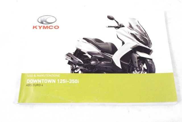 KYMCO DOWNTOWN 350 TCS MANUALE USO E MANUTENZIONE 21 - 23 