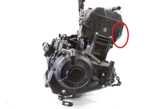 YAMAHA MT-03 H406E MOTORE KM 1.325 RH21 20 - 23 ENGINE SUPPORTO DANNEGGIATO DA SALDARE