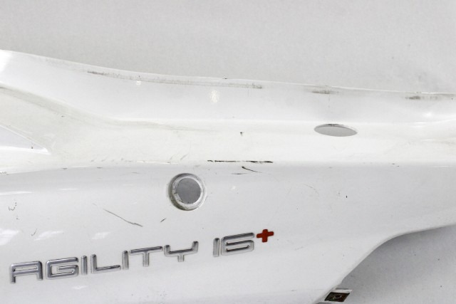 KYMCO AGILITY 125 R16+ 83600ALJ8E000 CARENA POSTERIORE SINISTRA 17 - 20 REAR LEFT FAIRING SEGNI DI USURA