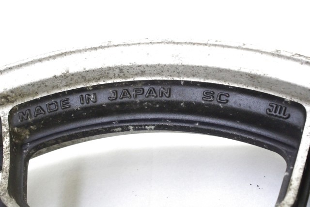 SUZUKI GS 1100 G 6410049810291 CERCHIO RUOTA POSTERIORE 17X2.50 82 - 86 REAR WHEEL SEGNI DI USURA