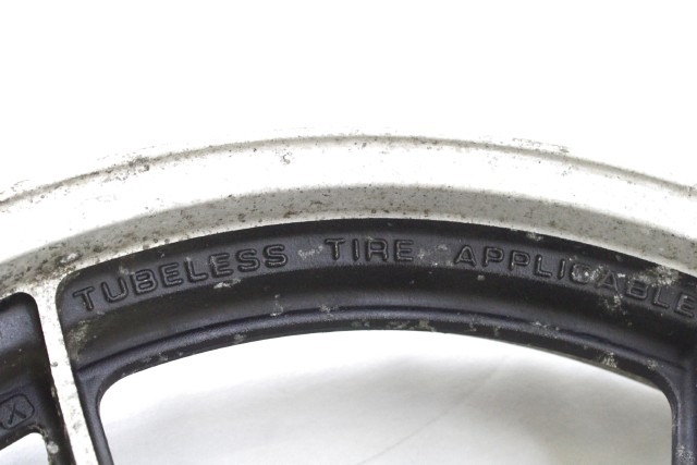 SUZUKI GS 1100 G 6410049810291 CERCHIO RUOTA POSTERIORE 17X2.50 82 - 86 REAR WHEEL SEGNI DI USURA