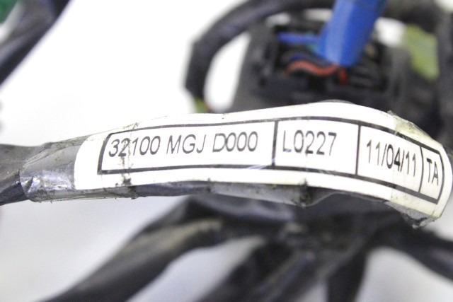 HONDA CBF 1000 F 32100MGJD00 CABLAGGIO IMPIANTO ELETTRICO 10 - 13 MAIN WIRING HARNESS