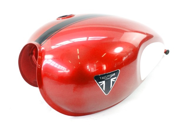 TRIUMPH SPEED TWIN 900 T2402722 SERBATOIO BENZINA CHROME EDITION 21 - 24 FUEL TANK CON AMMACCATURA