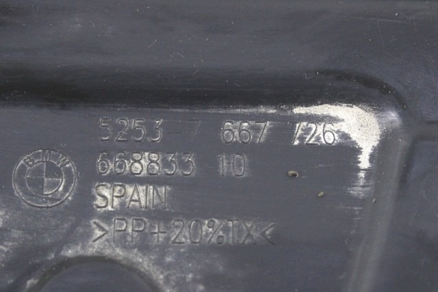 BMW R 1200 GS 52537682897 SELLA POSTERIORE PASSEGGERO GRIGIA K25 04 - 12 REAR PILLION SEAT USURATA 52537667726