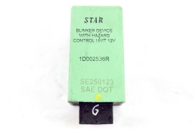 PIAGGIO MP3 300 HPE 1D002536R RELÈ FRECCE 21 - 24 FLASHERS RELAY