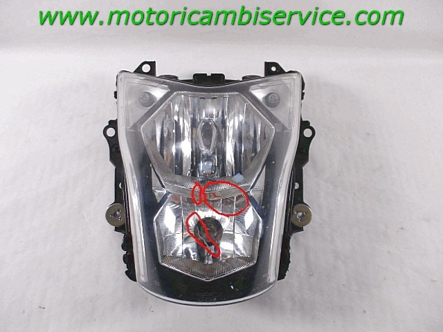 FARO FANALE ANTERIORE KAWASAKI ER-6N ABS (2012 -2016)230070195 CON DIFETTO DA LUCIDARE