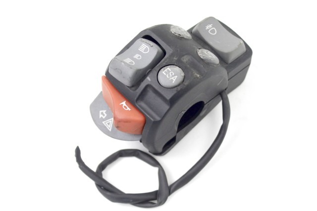 BMW R 1200 GS 61317704627 DEVIOLUCI COMMUTATORE SINISTRA (ESA/ABS/ASC) FENDINEBBIA K25 08 - 12 LEFT HANDLEBAR SWITCH DANNEGGIATO
