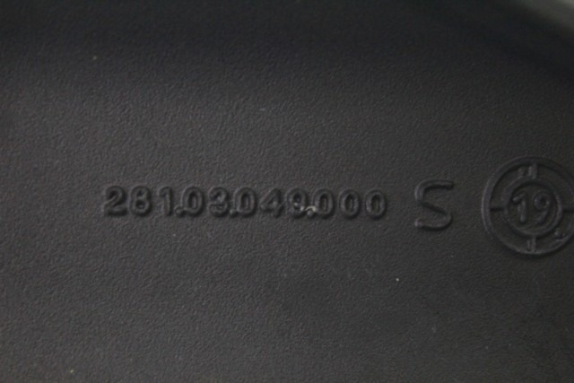 HUSQVARNA SVARTPILEN 125 28103049100 STAFFA PEDANA POSTERIORE DESTRA 21 - 23 REAR RIGHT FOOTREST HOLDER 28103049000