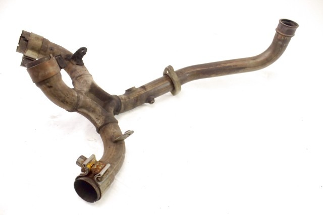 DUCATI MONSTER 695 57012521A COLLETTORE DI SCARICO ORIZZONTALE 06 - 08 EXHAUST MANIFOLD CON AMMACCATURA